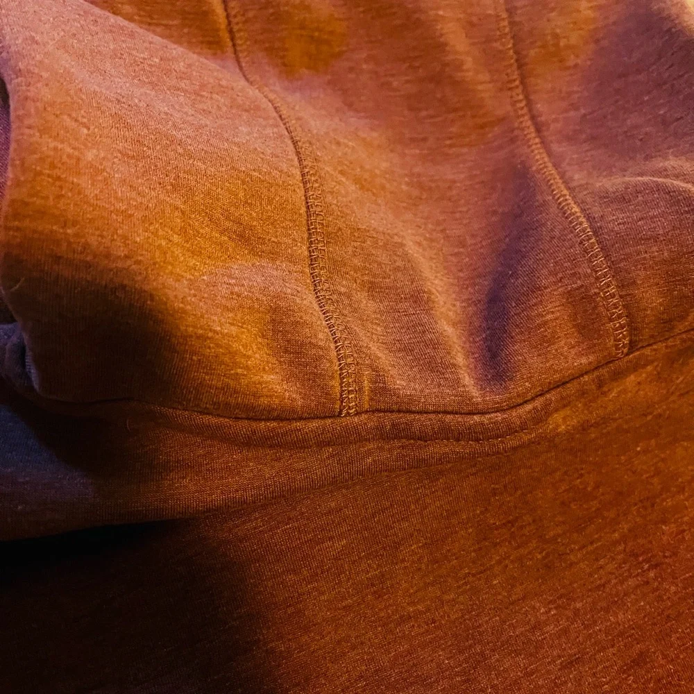 Quiksilver Men's Burnt Orange Hoodie - Picture 4 of 4